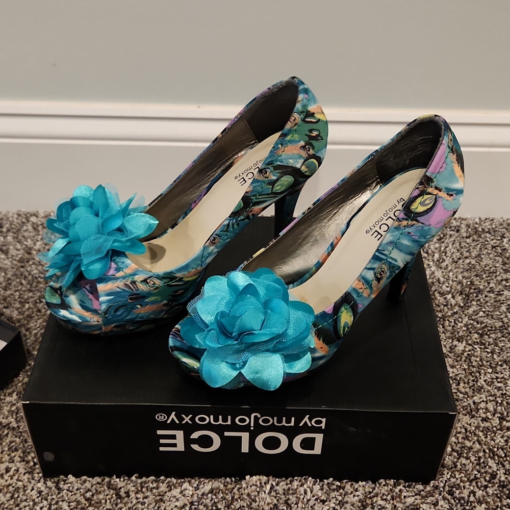 Peacock Womans Heels